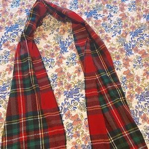 Plaid scarf!